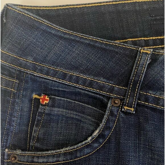 Hudson - Indigo Blue Jeans RN#107906  Bootcut Made in USA - size 29 - Picture 9 of 12